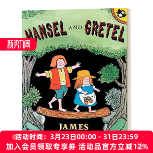 爆笑幽默图画书 书籍 And 进口英语原版 英文版 吴敏兰书单 经典 韩赛尔和葛雷特 Gretel Hansel 英文原版