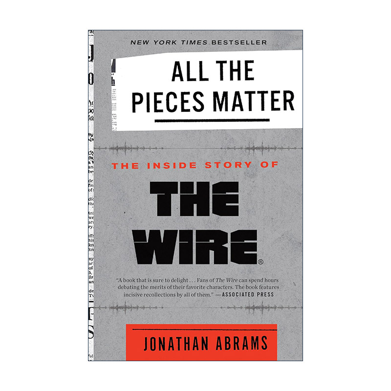 英文原版 All the Pieces Matter 所有的细节都很重要 HBO美剧火线内幕故事 Jonathan Abrams 英文版 进口英语原版书籍