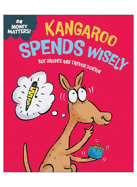 英文原版 Money Matters Kangaroo Spends Wisely 钱的问题 袋鼠精打细算 儿童财商教育科普精装绘本 英文版 进口英语原版书籍