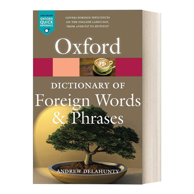 英文原版 Oxford Dictionary of Foreign Words and Phrases 牛津外来词汇及短语词典 英文版 进口英语原版书籍