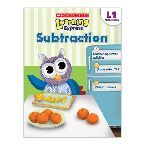 英文原版 Learning Express L1 Subtraction 学乐学习列车系列L1 减法 英文版 进口英语原版书籍