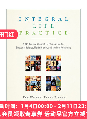 英文原版 Integral Life Practice 生活就像练习 肯•威尔伯整合实践之道 Ken Wilber 英文版 进口英语原版书籍