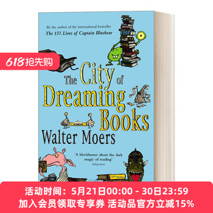 梦书之城 英文原版 The City Of Dreaming Books 瓦尔特·莫尔斯 奇幻小说 英文版 进口英语原版书籍