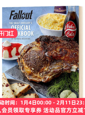 华研原版 辐射: 放逐者官方食谱 英文原版 Fallout: The Vault Dweller's Official Cookbook 英文版 进口英语书籍