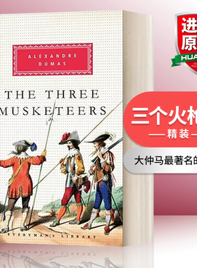 英文原版小说 The Three Musketeers 三个火枪手 精装 英文版 进口英语原版书籍
