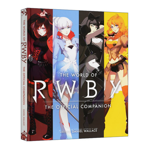 RWBY的世界 英文原版小说 The World of RWBY 红白黑黄动画官方幕后制作指南 四色战记 精装 英文版 进口英语原版书籍