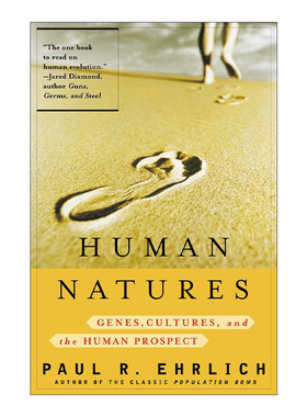 人类的天性 英文原版 Human Natures 基因 文化与人类前景 Paul R. Ehrlich 英文版 进口英语原版书籍