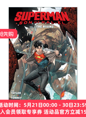 英文原版 Superman Son of Kal-El Vol.2 The Rising 超人 卡尔艾尔之子 卷二 DC漫画 Tom Taylor 英文版 进口英语原版书籍