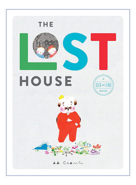 好乱好乱的屋子  英文原版 The Lost House 儿童亲子精装绘本活动书 B. Cronin 英文版 进口英语原版书籍