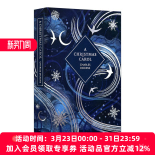 收藏系列 狄更斯 英文原版 精装 进口英语原版 Carol 英文版 Christmas 书籍 圣诞颂歌 刷边 Vintage经典