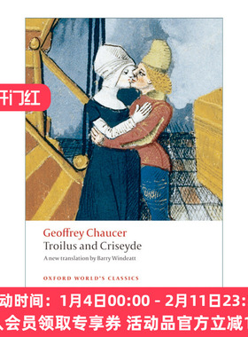 英文原版 Troilus and Criseyde 特洛伊罗斯与克瑞西达 乔叟叙事长诗 牛津世界经典系列 英文版 进口英语原版书籍