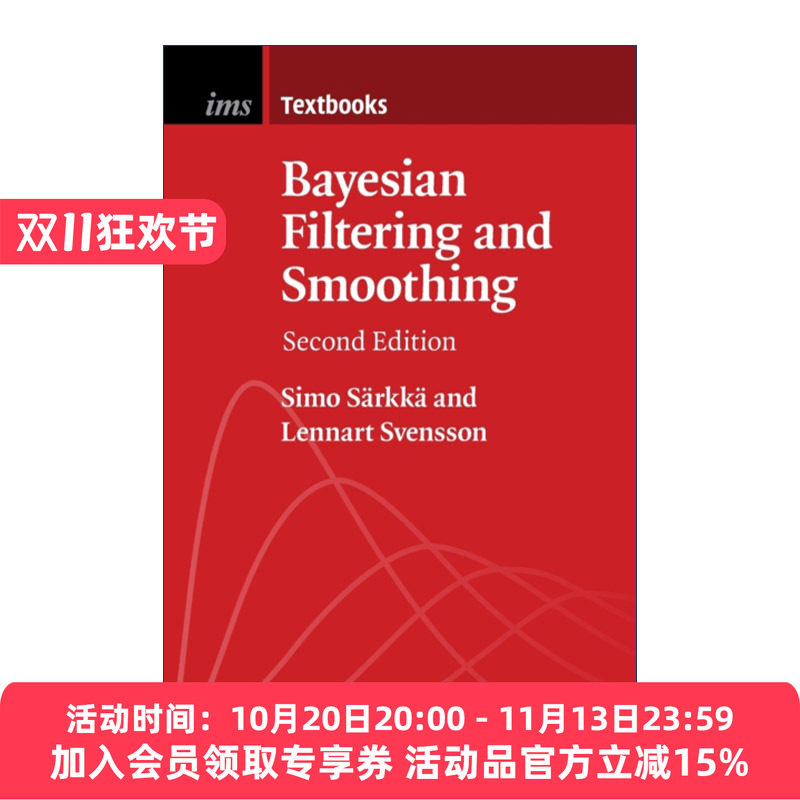 英文原版 Bayesian Filtering and Smoothing 贝叶斯滤波与平滑 第二版 数理统计学会文本系列 英文版 进口英语原版书籍