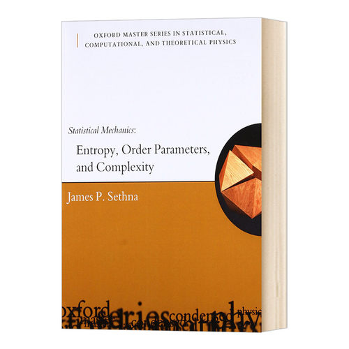 华研原版 统计力学：熵，规则参数和复杂性指征 英文原版 Statistical Mechanics 英文版 进口英语书籍