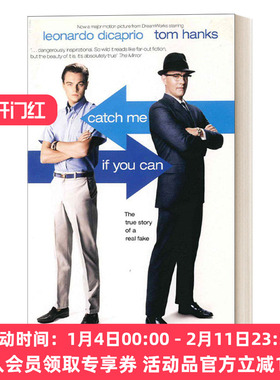 英文原版 Catch Me If You Can 猫鼠游戏 弗兰克·阿巴格内尔 迪卡普里奥 汤姆汉克斯 主演同名电影原著 英文版 进口英语原版书籍