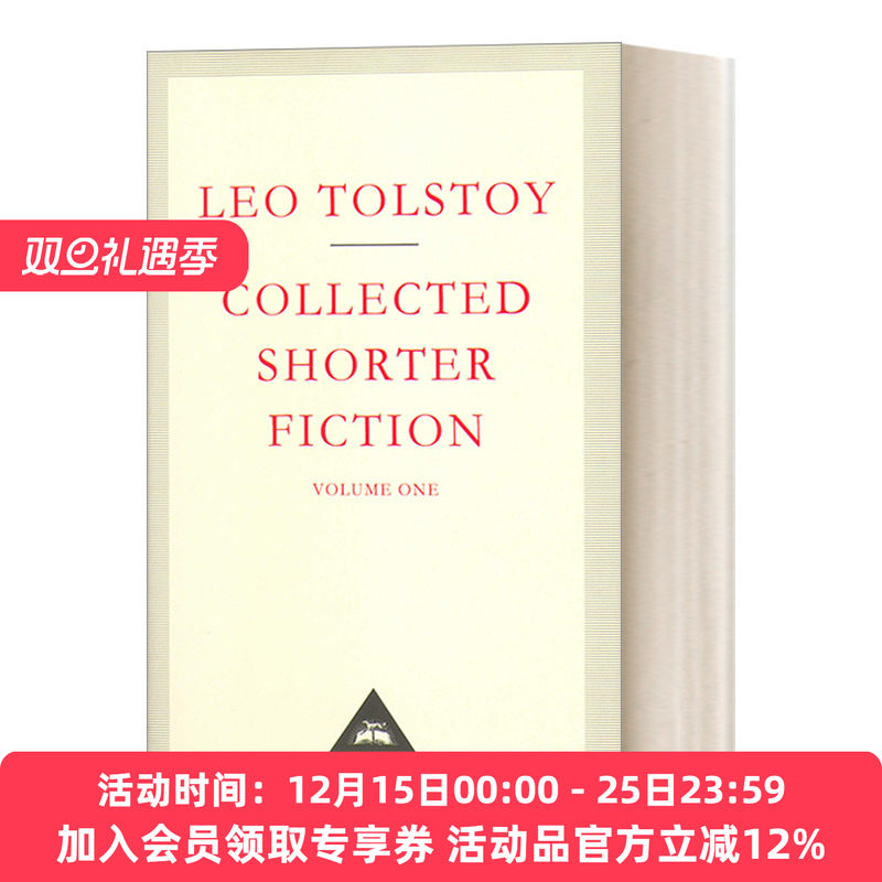 托尔斯泰短篇小说集 英文原版 The Complete Short Stories Volume 1 卷一 Everyman精装收藏版 英文版 进口英语原版书籍