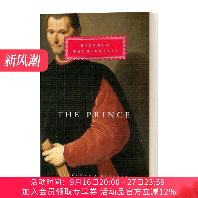 英文原版 The Prince 君主论 人人图书馆精装收藏版 英文版 进口英语原版书籍