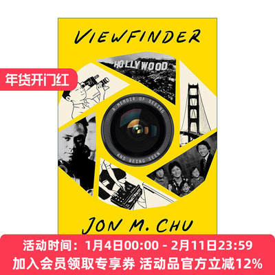 英文原版 Viewfinder 观景人 看见与被看见的回忆录 朱浩伟导演自传 摘金奇缘 精装 Jon M. Chu 英文版 进口英语原版书籍