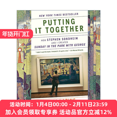 英文原版 Putting It Together 创作 百老汇经典音乐剧星期天和乔治同游公园的创作历程 英文版 进口英语原版书籍