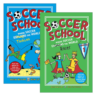 Season 足球学校2册 英文版 书籍 英文原版 the Explains 进口英语原版 Rules Where World Tackles School 绘本 Soccer