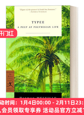 英文原版 Typee Modern Library Classics 泰比 Herman Melville赫尔曼·梅尔维尔 兰登书屋现代图书馆经典系列 进口英语原版书籍