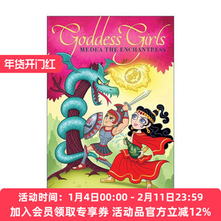 英文原版 Medea the Enchantress 女神女孩们23 美狄亚 儿童神话故事 英文版 进口英语原版书籍