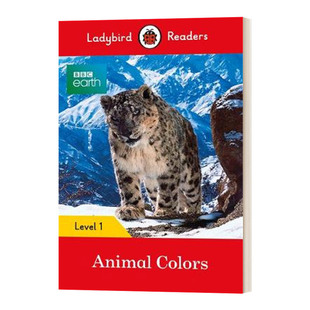 小瓢虫分级阅读系列 动物 Earth 英文版 Level 第一级 保护色 BBC Ladybird Readers 英文原版 进口英语书籍 Animal Colors