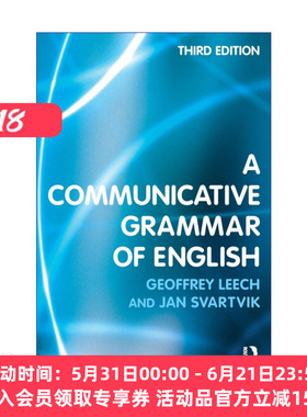 英语交际语法  英文原版 A Communicative Grammar of English 第3版 英文版 进口英语原版书籍