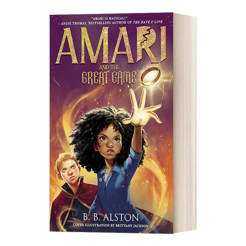 英文原版 Amari And The Great Game 阿玛瑞和伟大游戏 阿玛瑞和黑夜兄弟续篇 英文版 进口英语原版书籍