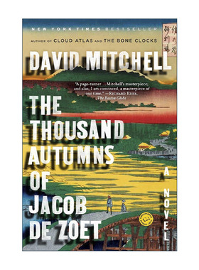 英文原版 The Thousand Autumns of Jacob de Zoet 雅各布·德佐特的千秋 云图作者David Mitchell大卫·米切尔进口英语原版书籍