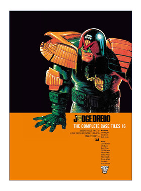 特警判官  英文原版 Judge Dredd Case File 16 漫画合集16 英文版 进口英语原版书籍