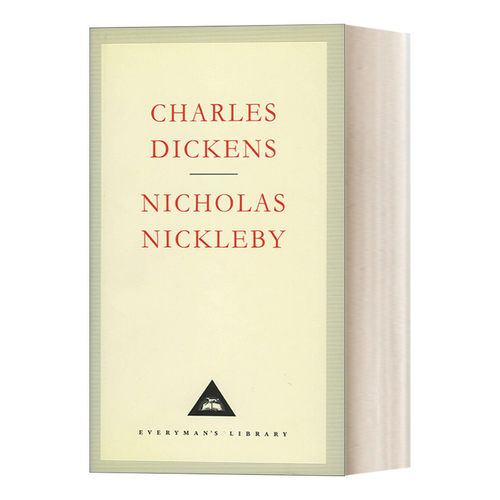 尼古拉斯 英文原版 Nicholas Nickleby 尼克尔贝 查尔斯 狄更斯 Everyman精装收藏版 英文版 进口英语原版书籍