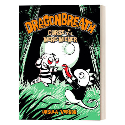 英文原版 Dragonbreath #3 龙吸系列3 精装 全彩儿童幽默漫画桥梁章节小说 中小学课外英语读物 Ursula Vernon 进口英语原版书籍