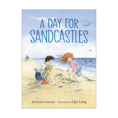 沙滩城堡的一天  英文原版 A Day for Sandcastles 儿童精装绘本 英文版 进口英语原版书籍