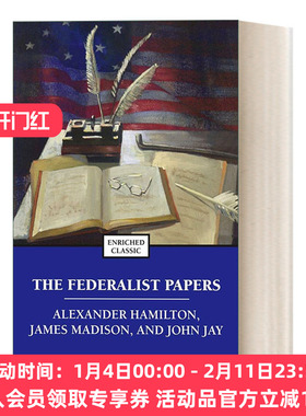 联邦党人文集 英文原版 The Federalist Papers Enriched Classics系列 英文版 进口英语原版书籍