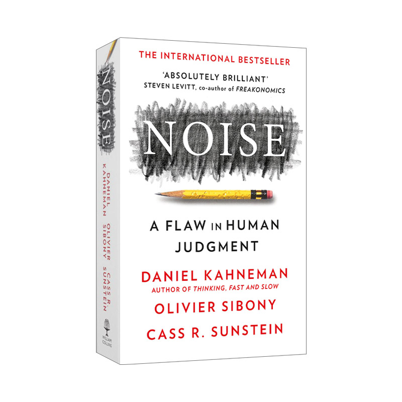 英文原版 Noise 噪声 人类判断的缺陷 丹尼尔·卡尼曼 英版 英文版 进口英语原版书籍 书籍/杂志/报纸 人文社科类原版书 原图主图