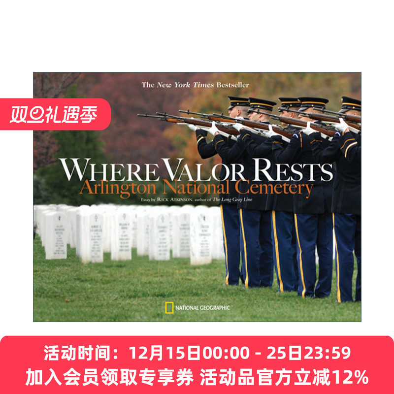 英勇之处 英文原版 Where Valor Rests 美国阿灵顿国家公墓 摄影集 Rick Atkinson 英文版 进口英语原版书籍