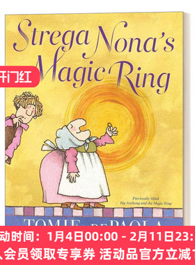 英文原版 Strega Nona's Magic Ring 巫婆奶奶的魔法戒 凯迪克奖得主作品 英文版 进口英语原版书籍