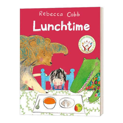 午餐时间 英文原版 Lunchtime 儿童餐桌礼仪生活习惯培养绘本 Rebecca Cobb 英文版 进口英语原版书籍
