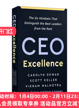 英文原版 CEO Excellence 卓越的CEO 区分优秀领导者的六种思维模式 英文版 进口英语原版书籍