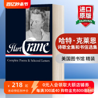 英文原版 Hart Crane Complete Poems & Selected Letters 哈特克莱恩 诗歌全集和书信选集 美国图书馆 精装 英文版 进口英语书籍