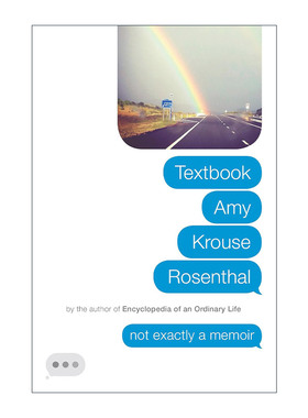 英文原版 Textbook Amy Krouse Rosenthal 教科书 艾米·克劳斯·罗森塔尔自传 英文版 进口英语原版书籍