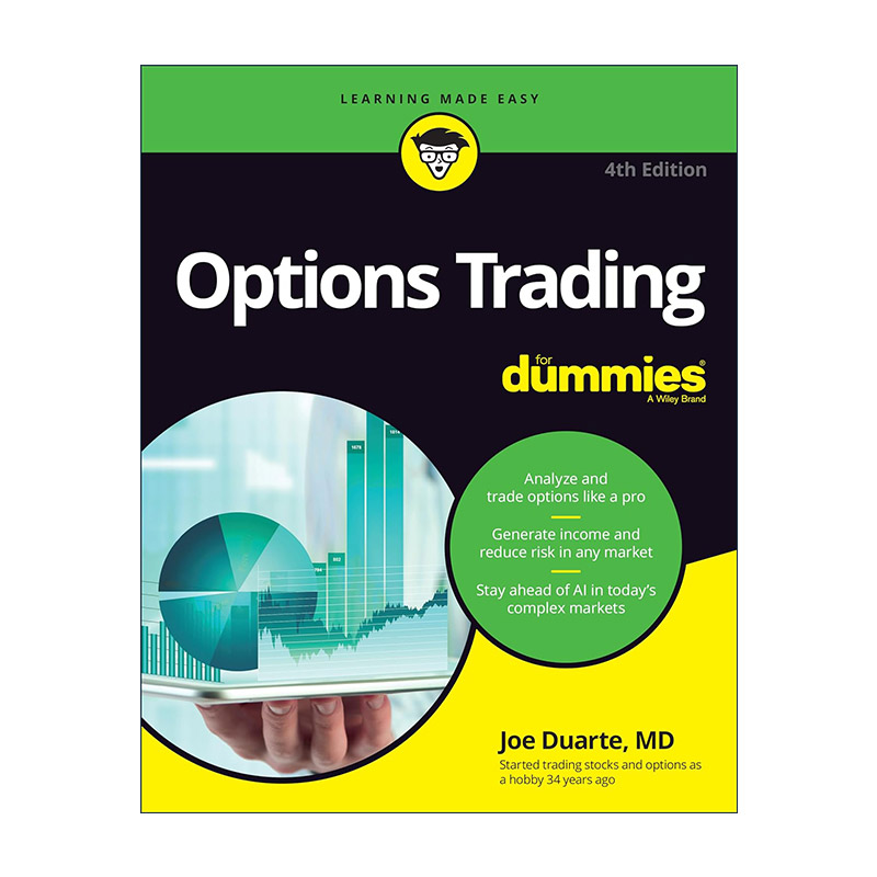 英文原版 Options Trading for Dummies 新手期权入门 第4版 英文版 进口英语原版书籍