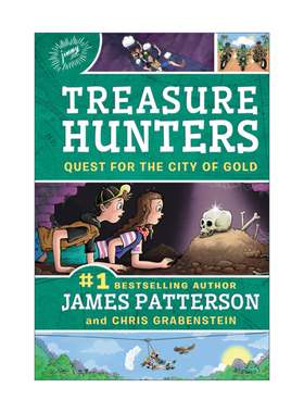 英文原版 Treasure Hunters #5 Quest for the City of Gold 夺宝奇兵#5 精装 英文版 进口英语原版书籍