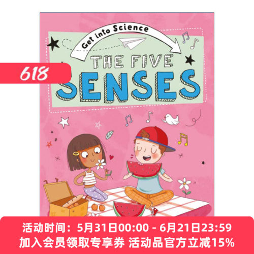 英文原版 Get Into Science The Five Senses 进入科学 五种感官 儿童科普绘本 英文版 进口英语原版书籍