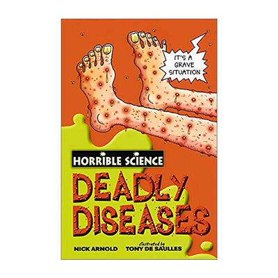 英文原版 Horrible Science Deadly Diseases 学乐可怕的科学 致命疾病 英文版 进口英语原版书籍