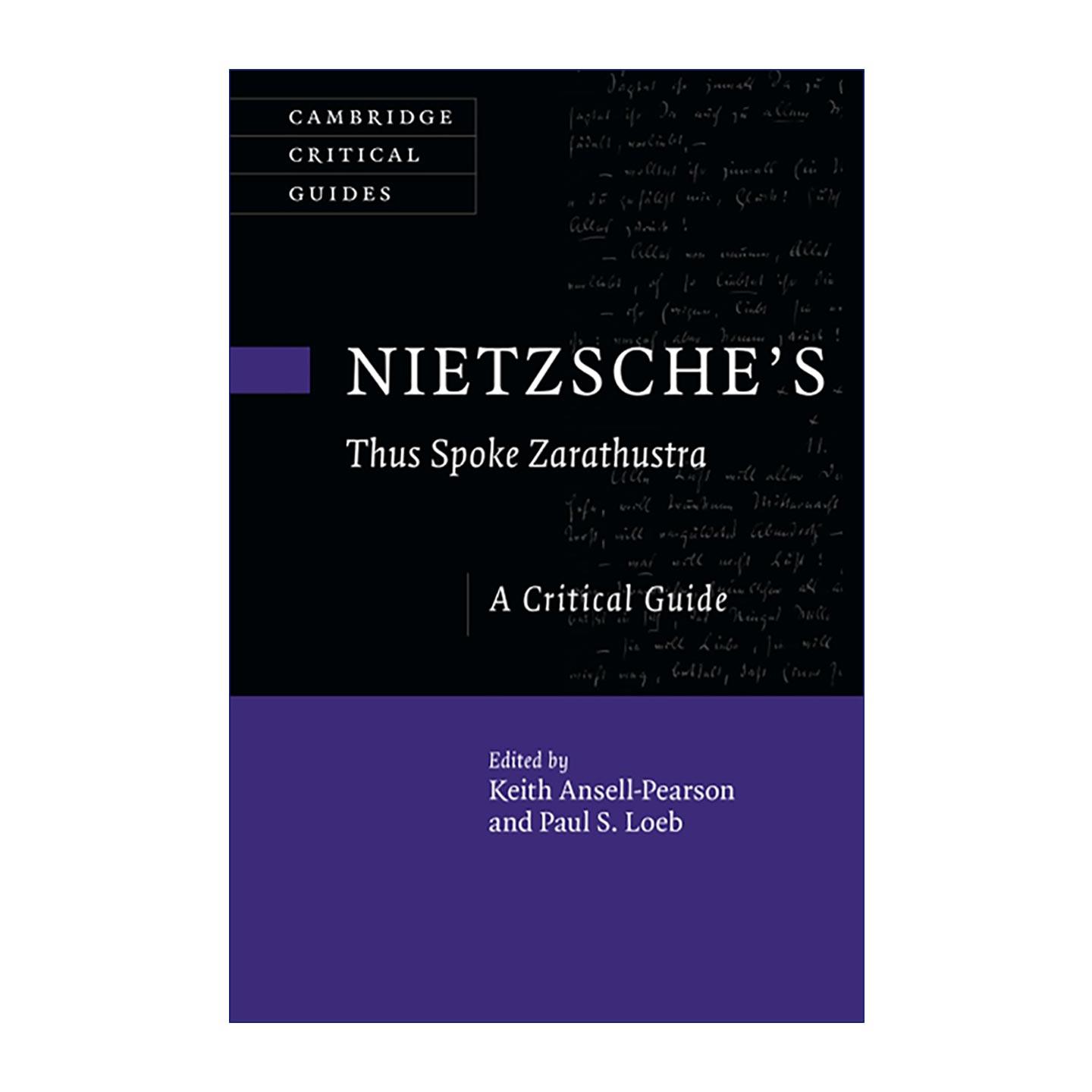 英文原版 Nietzsche's ‘Thus Spoke Zarathustra' 尼采 查拉图斯特拉如是说 剑桥批评导读系列 英文版 进口英语原版书籍