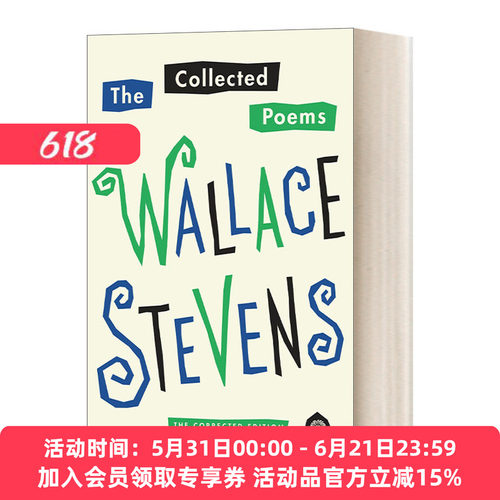 英文原版 The Collected Poems of Wallace Stevens The Corrected Edition华莱士·史蒂文斯诗集 修正版 英文版 进口英语原版书籍