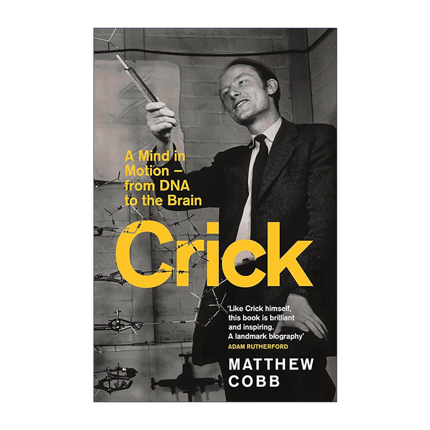 英文原版 Crick 弗朗西斯·克里克传 精装 运动中的思想 从DNA到大脑 英文版 进口英语原版书籍