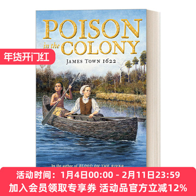 英文原版 Poison in the Colony James Town 1622 殖民地之毒 詹姆士城1622 儿童历史小说 Elisa Carbone 英文版 进口英语原版书籍