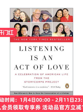 英文原版 Listening Is an Act of Love 倾听是一种爱的行为 StoryCorps故事集 传记 Dave Isay英文版 进口英语原版书籍
